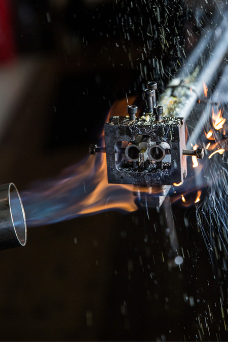 justowanie regulacja luf w ekspresie kulowym