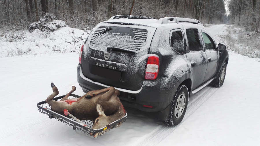 Tragarz 300 - kosz na zwierzynę